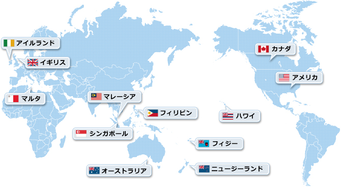 留学する国