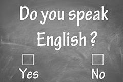 Q1．英語力に自信がありませんがそのまま渡航しても問題ないですか？