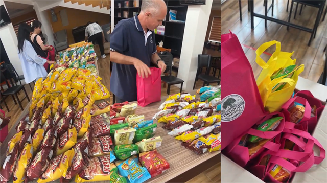 CIPボランティアの様子(準備)