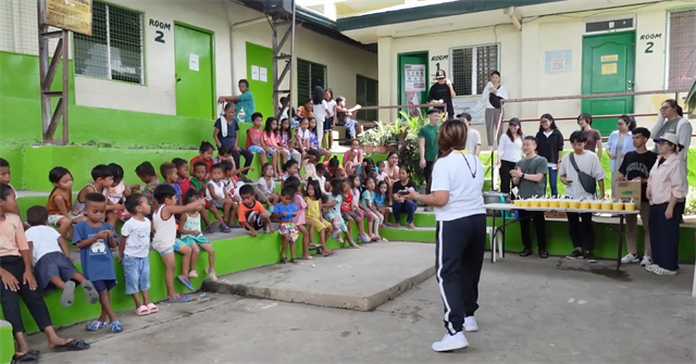 CIPボランティアの様子(軽食提供)