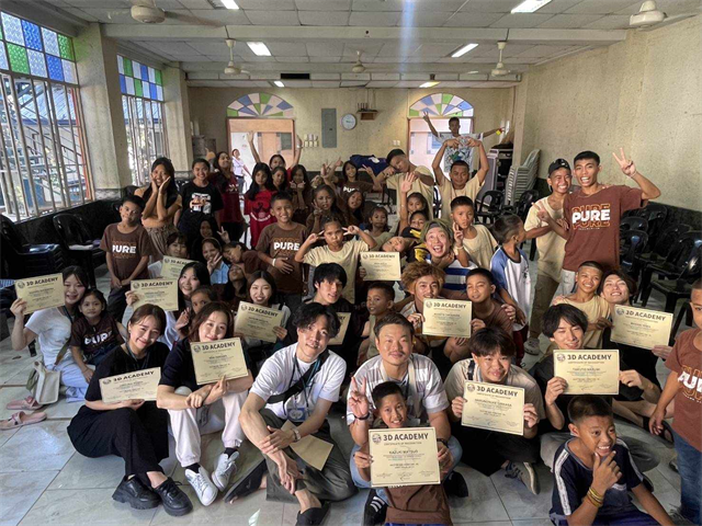 3D Academyボランティアの様子(集合写真)