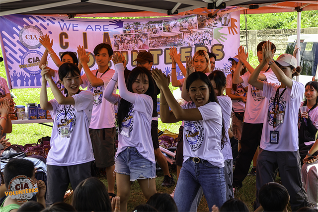 CIAボランティアの様子