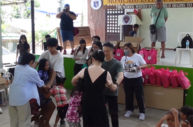 CIPボランティアの様子(ゲームタイム)