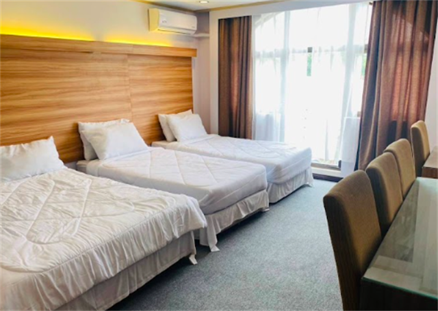 IU English Academyの3人部屋