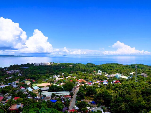 ボラカイ島の風景