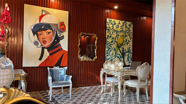HELIOUS SPA & VILLA の店内の様子