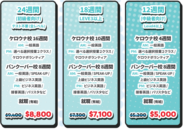 2025年VanWest年内プロモ_ワーキングホリデーパッケージ