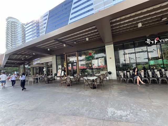 ITパーク内のレストランテナント