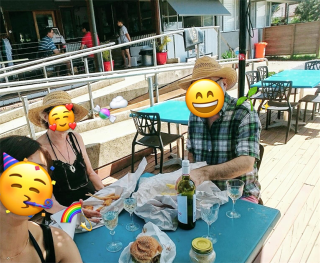 ホームステイの楽しそうな写真1